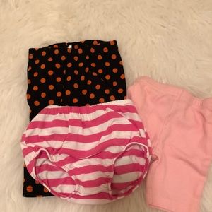 Set of three bottoms by Geranimals & Laura Ashley